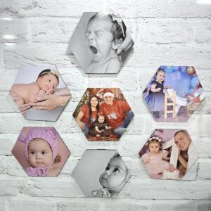Set de retablos hexagonales